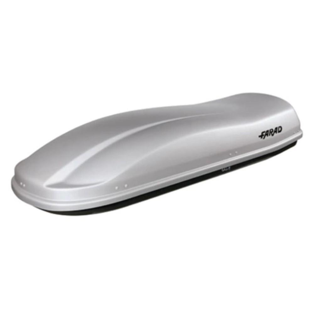Cutie portbagaj auto FARAD MARLIN 9431N/6, gri, 480L, 190x80x40 cm, deschidere dublă