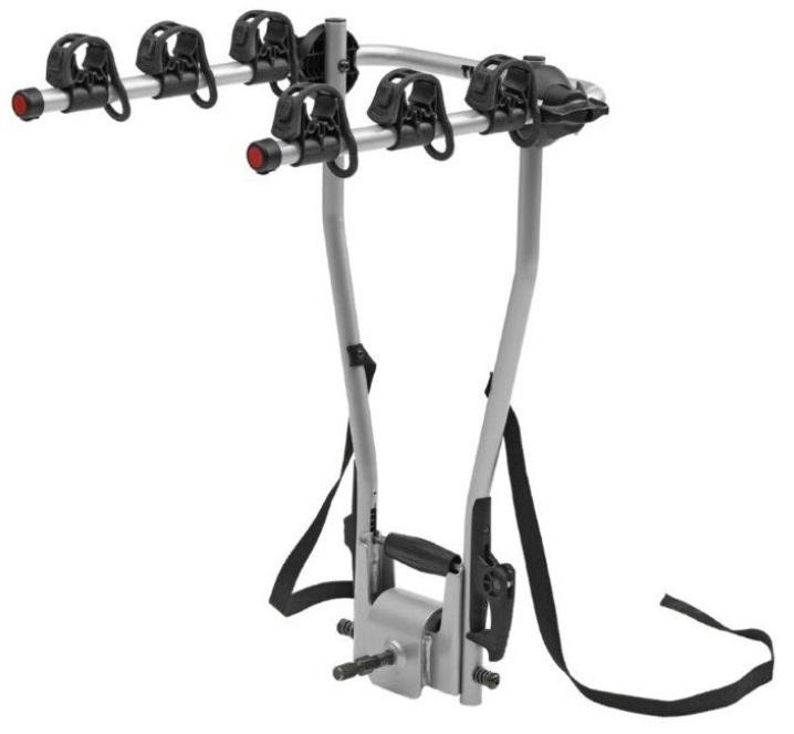 Suport biciclete pentru 3 THULE HangOn 3 972000, din oțel, montare pe cârligul de remorcare, capacitate maximă 45 kg
