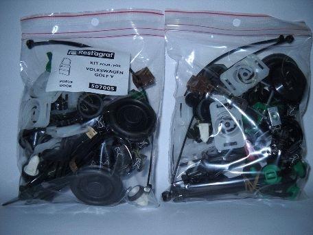 Set clipsuri auto RESTAGRAF A507005 pentru montaj ușă, compatibil Volkswagen Golf V și Jetta