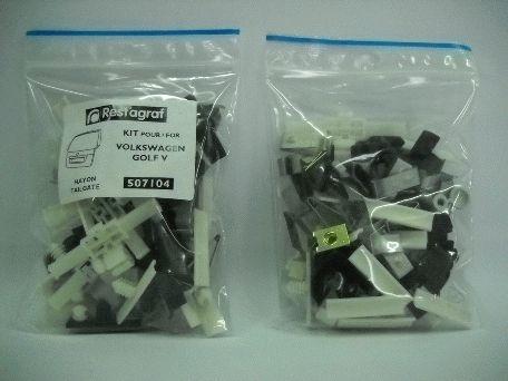 Set clipsuri auto RESTAGRAF A507104 pentru montaj hayon, compatibil cu Volkswagen Golf V
