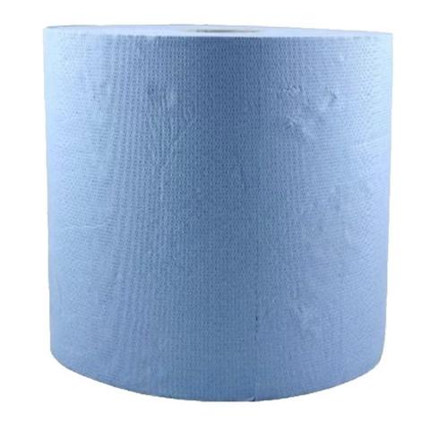 Rola hârtie profesională 2 straturi albastră, AD-00-0020 CSNBB, 100% fibre reciclate