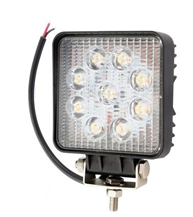 Proiector LED auto pătrat MVM BLW002MVM, 10V-30V, 27W, montare cu șurub
