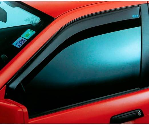 Set de deflectoare de aer, paravanturi auto față, CLIMAIR CLI003P0252, nuanță fumurie, compatibile cu Suzuki S-Cross 2022.