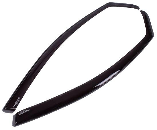 Set 2 paravanturi auto negre CLIMAIR pentru Volkswagen Golf VI 5K1, 5 uși, hatchback, 11/2008-2013, montare față