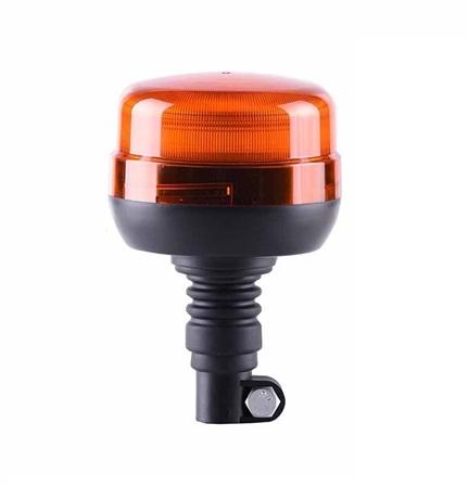 Lumină de avertizare LED VIGNAL D16060, 12/24V, 19W, culoare chihlimbar, 120 de flashuri pe minut, montare pe tija
