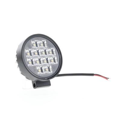 Proiector LED Off Road Rotund VIGNAL D16082, 12 x LED, 12/24V, 12W, 1000 Lumeni, Montare Fixă cu Șurub