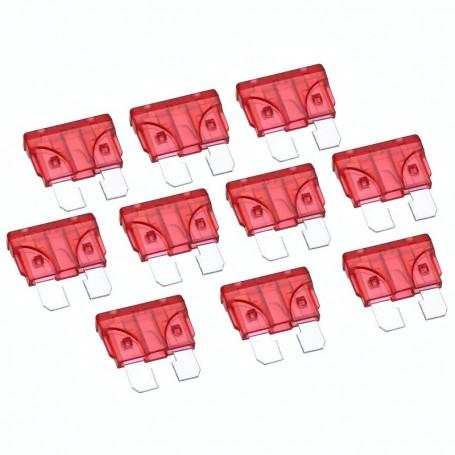 Set 100 siguranțe auto standard MVM ECF003, 10 A