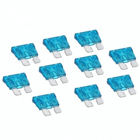 Set de 100 siguranțe auto standard MVM ECF004, 15 A