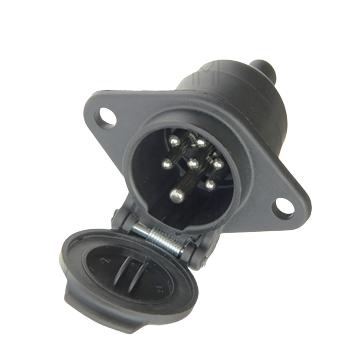 Priză auto 7 pini MVM EPS016, tip N, 24V, plastic