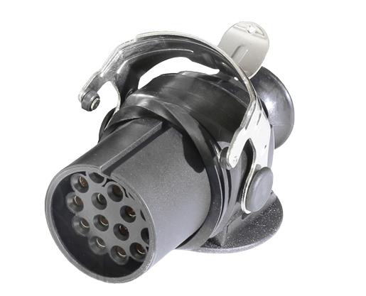 Conector auto cu 15 pini MVM EPS021, ADR, 24 V, negru
