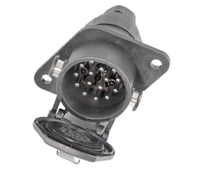Conector auto 15 pini MVM EPS023, ADR, 24 V, negru