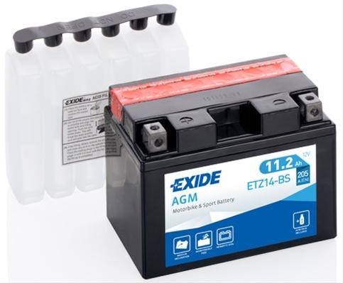 Acumulator Moto AGM ETZ14-BSEXI (*Acid) +ST - Exide