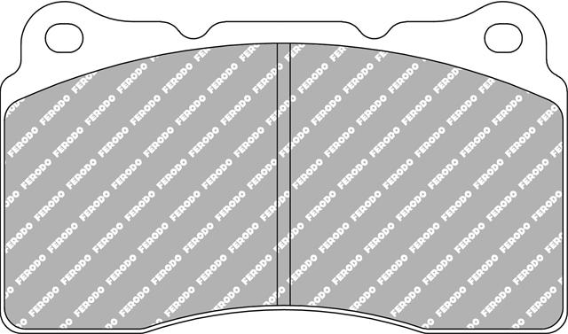 Set Plăcuțe Frână Racing Moto - Ferodo Racing FCP1334G