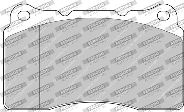 Set Plăcuțe Frână Racing Moto FCP1334H - Ferodo Racing