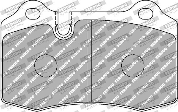 Plăcuțe de frână FERODO RACING FCP1348R