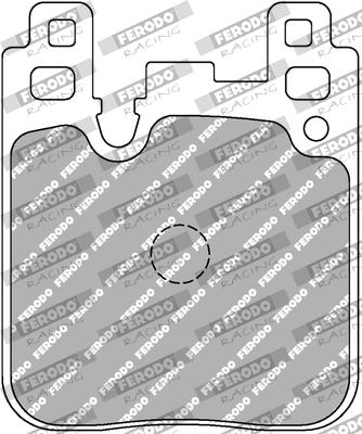 Plăcuțe de frână FERODO RACING FCP4663W