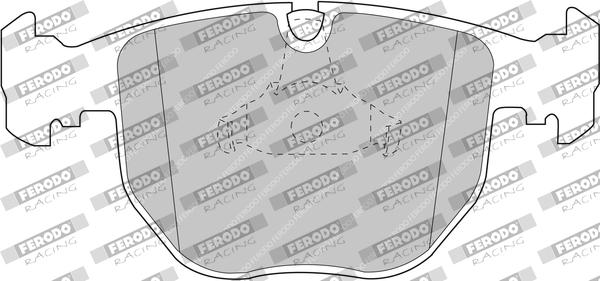Plăcuțe de frână FERODO RACING FCP997H