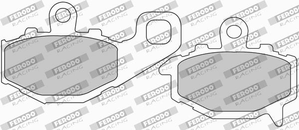 Plăcuțe de frână FERODO RACING FDB2012ST