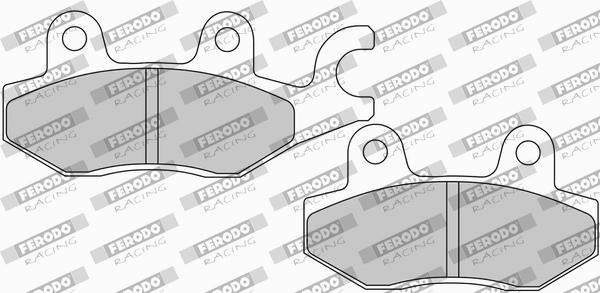 Plăcuțe frână FERODO RACING FDB2087EF
