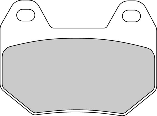 Set plăcuțe frână organice pentru motociclete FDB2102P - Ferodo Racing, compatibile cu BMW K, R1200