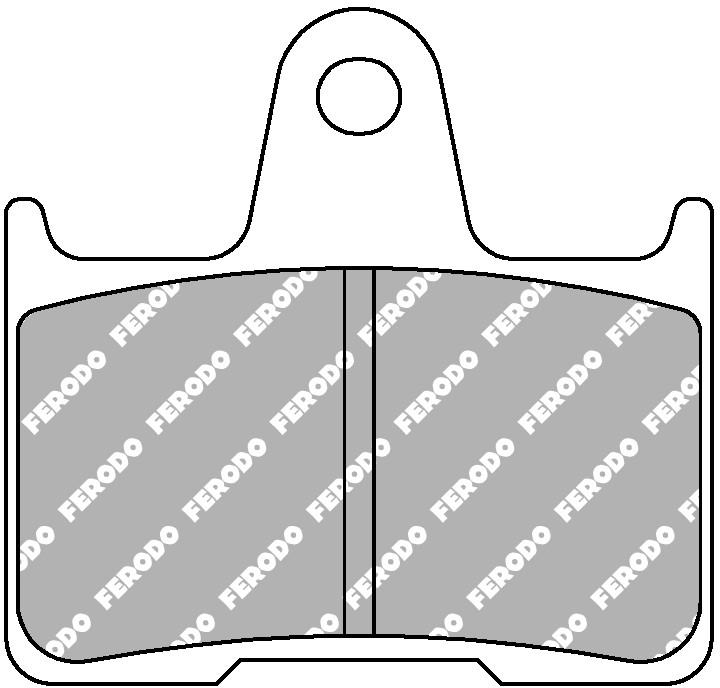 FDB2111SG *NBB Set Plăcuțe Frână Moto - Ferodo pentru Harley-Davidson, Kawasaki, Yamaha, BMW, Honda, Suzuki
