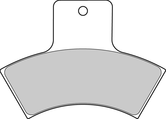 Set Plăcuțe Frână Sinterizate Off-Road ATV - Ferodo Racing, Polaris Trail, Sportsman, Sport, Xplorer FDB2121SG