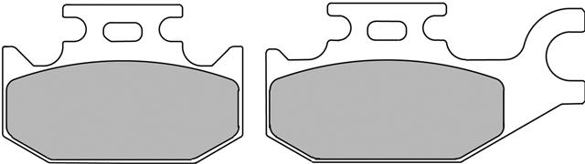 Set Plăcuțe Frână Sinterizate Off Road Moto - Ferodo Racing FDB2148SG pentru Suzuki, Can-Am, Cannondale