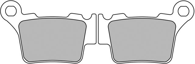 Set Plăcuțe Frână Sinterizate Off Road Moto FDB2165SG - Ferodo Racing, compatibil KTM, Aprilia, BMW, Husqvarna, GasGas, Rieju