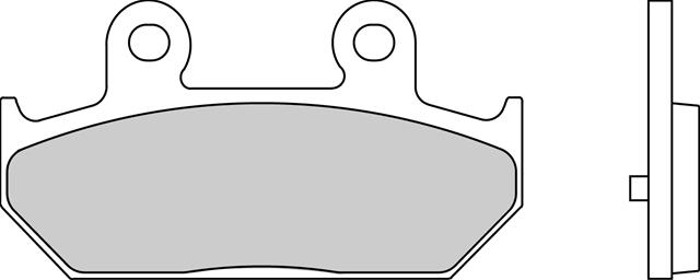 Set Plăcuțe Frână Sinterizate pentru Motociclete - Ferodo Racing, Suzuki AN Burgman FDB2173ST