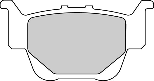 Set Plăcuțe Frână Sinterizate Off Road Moto FDB2182SG - Ferodo Racing, Honda TRX