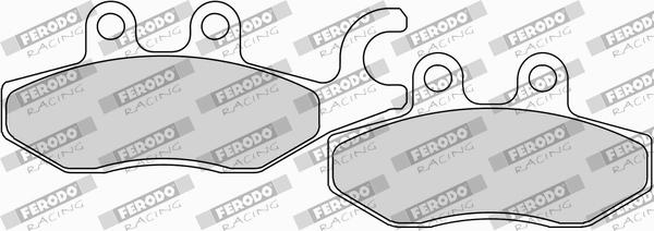 Plăcuțe de frână FERODO RACING FDB2186AG