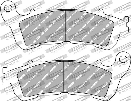 Plăcuțe frână FERODO RACING FDB2196SM