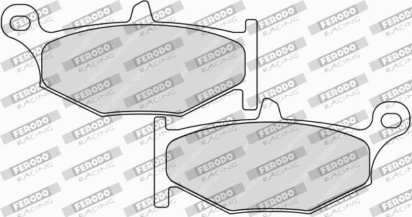 Plăcuțe frână FERODO RACING FDB2213ST