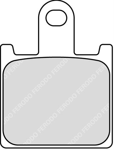 Set Plăcuțe Frână Sinterizate Moto FDB2220ST - Ferodo Racing, Kawasaki GTR, Ninja, Z