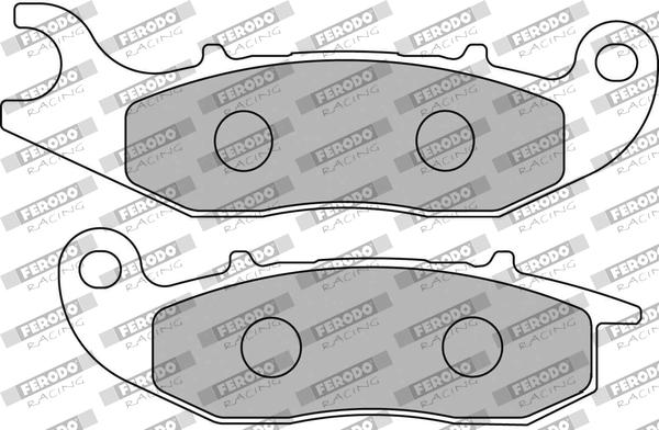 Plăcuțe de frână FERODO RACING FDB2242P