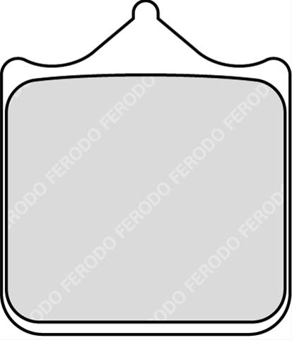 Set Plăcuțe Frână Sinterizate Moto FDB2255ST - Ferodo Racing, BMW S 1000 (2008-2025)