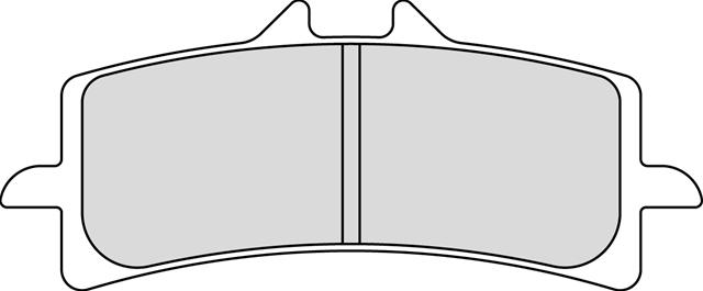 Set Plăcuțe Frână Sinterizate Moto FDB2260ST - Ferodo Racing, Compatibil cu Aprilia, Ducati, Kawasaki, KTM, Yamaha, BMW, Suzuki, Triumph