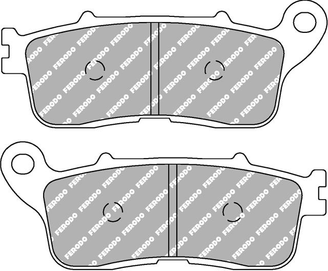 Set Plăcuțe Frână Sinterizate Moto FDB2281ST - Ferodo Racing, Honda VFR 1200 (2009 - 2025)