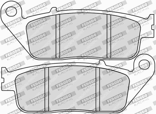 Plăcuțe de frână FERODO RACING FDB570EF