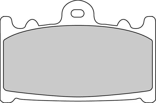 Set Plăcuțe Frână Sinterizate Moto FDB574ST - Ferodo Racing, Kawasaki, Suzuki