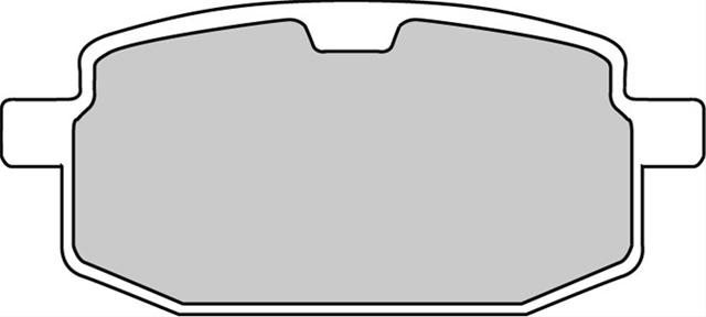 Set Plăcuțe Frână FDB636AG LSNBB Moto - Ferodo, compatibil cu Malaguti, MBK, Yamaha, Fantic, Italjet, Peugeot