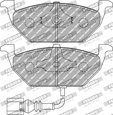 Plăcuțe de frână FERODO RACING FDS1398