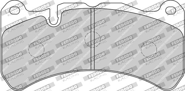 Plăcuțe frână FERODO RACING FDS4212