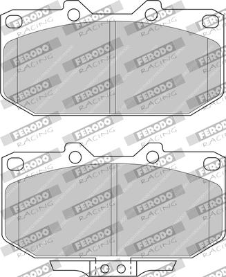 Plăcuțe frână FERODO RACING FDS986
