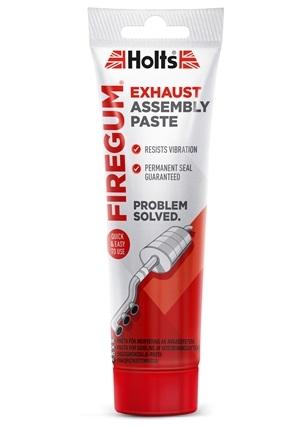 Pasta de asamblare pentru evacuare HOLTS Firegum FG5SKR, 150 g, rezistentă la vibrații, albă