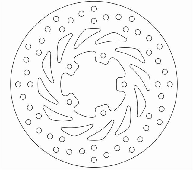 Disc Frână Moto FMD0007R - Ferodo Racing, compatibil cu Aprilia, Benelli, Gilera, Piaggio, Derbi