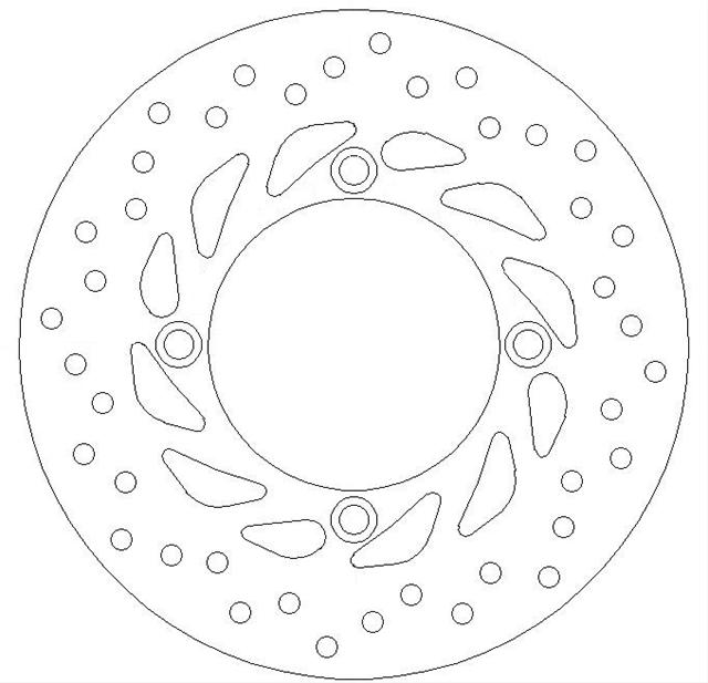 FMD0009R Disc Frână Moto - Ferodo Racing, Compatibil cu Buell, Cagiva, Honda