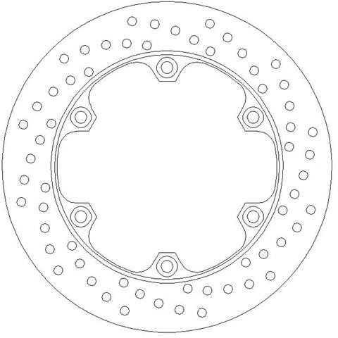 Disc Frână Moto FMD0010R - Ferodo Racing