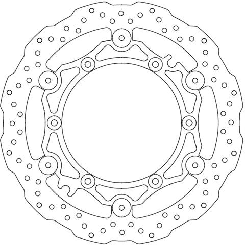 Disc Frână Moto FMD0017RF - Ferodo Racing pentru KTM, Aprilia, Husqvarna, Husaberg, GasGas, Beta