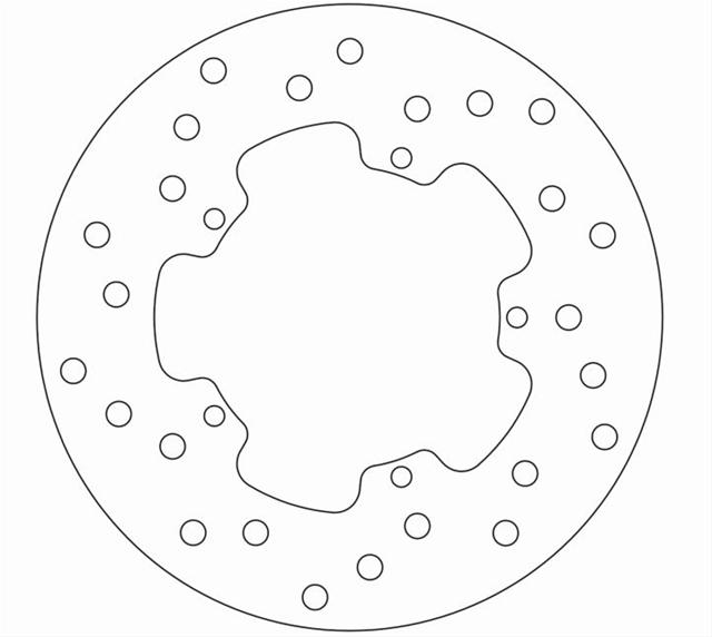 Disc Frână Moto FMD0022R - Ferodo Racing, compatibil cu Gilera, Malaguti, Piaggio, Vespa